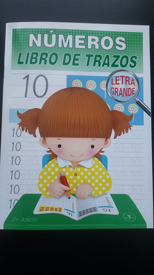 Libro de trazos (números)