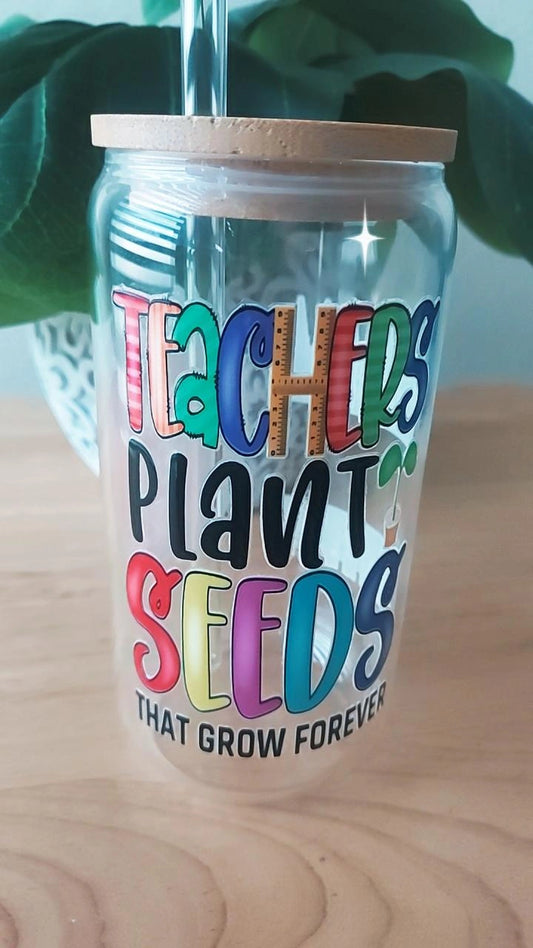 Teachers plant seeds