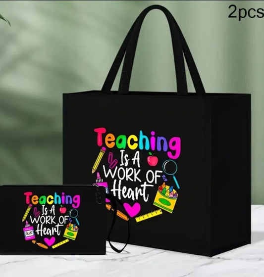 Teacher Tote Bag set